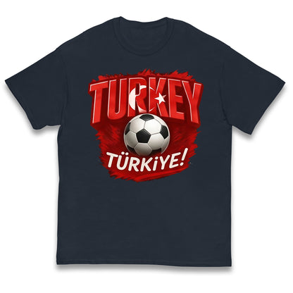 Turkey Retro World Cup Kids T Shirt