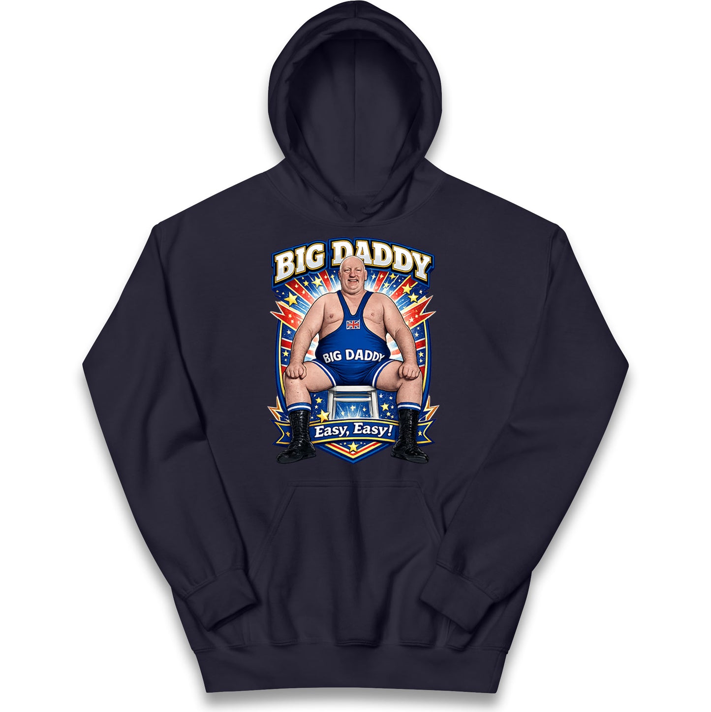 Big Daddy UK Wrestling Kids Hoodie