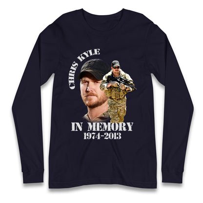 Chris Kyle Memorial Longsleeve T Shirt