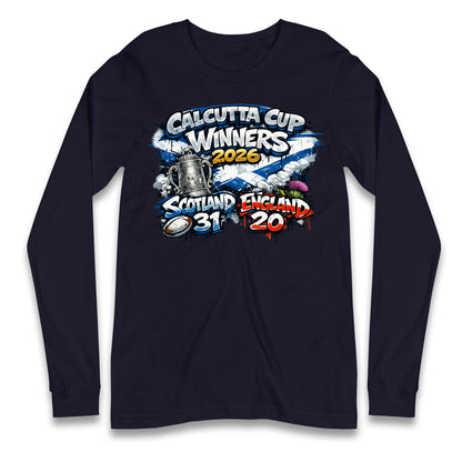 Scotland Calcutta Cup Winners 2026 Longsleeve T Shirt