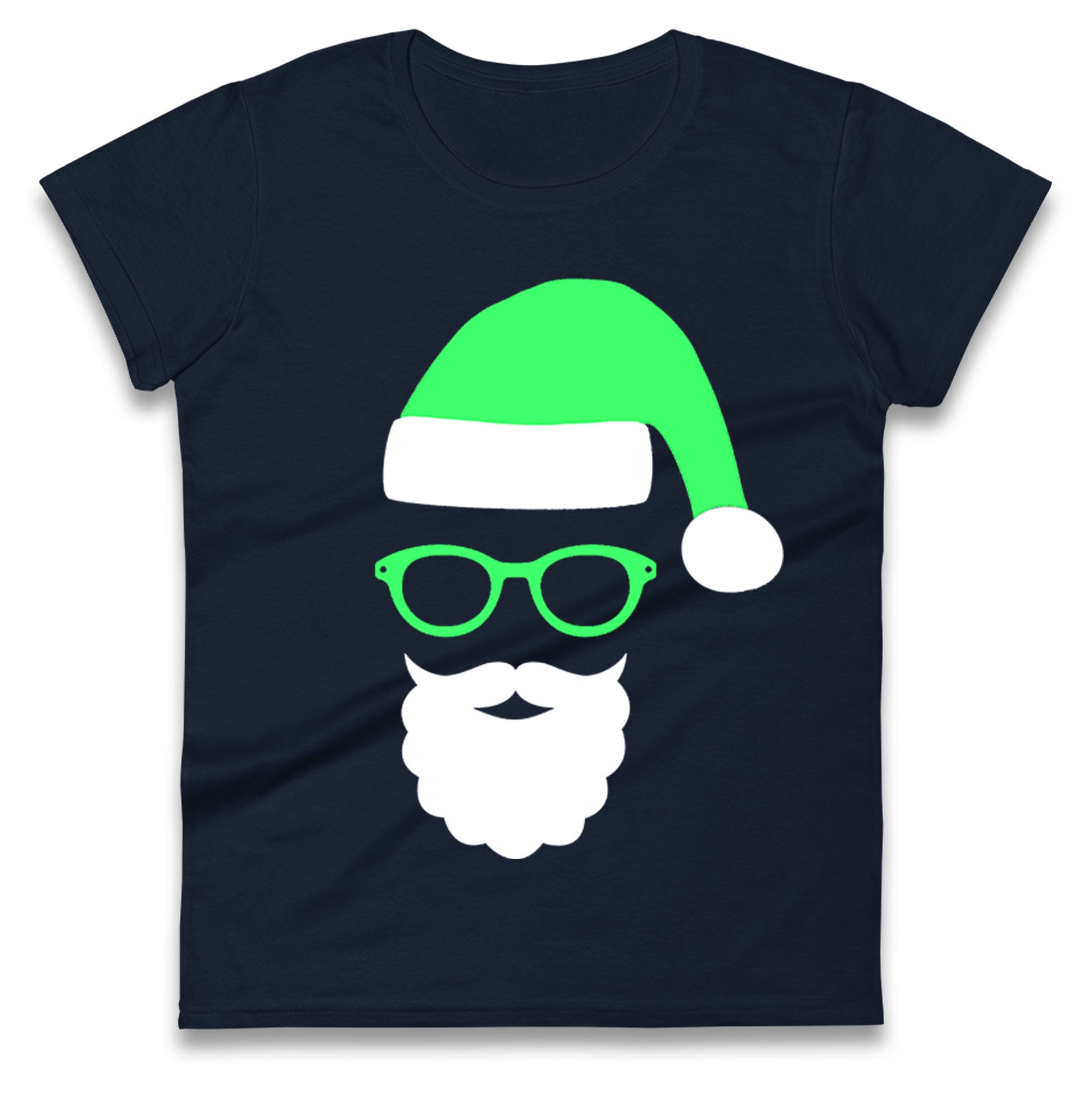Ireland Santa Christmas Ladies T Shirt