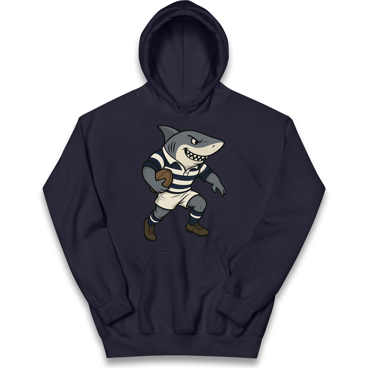 Retro Sale Sharks Rugby Union Kids Hoodie 