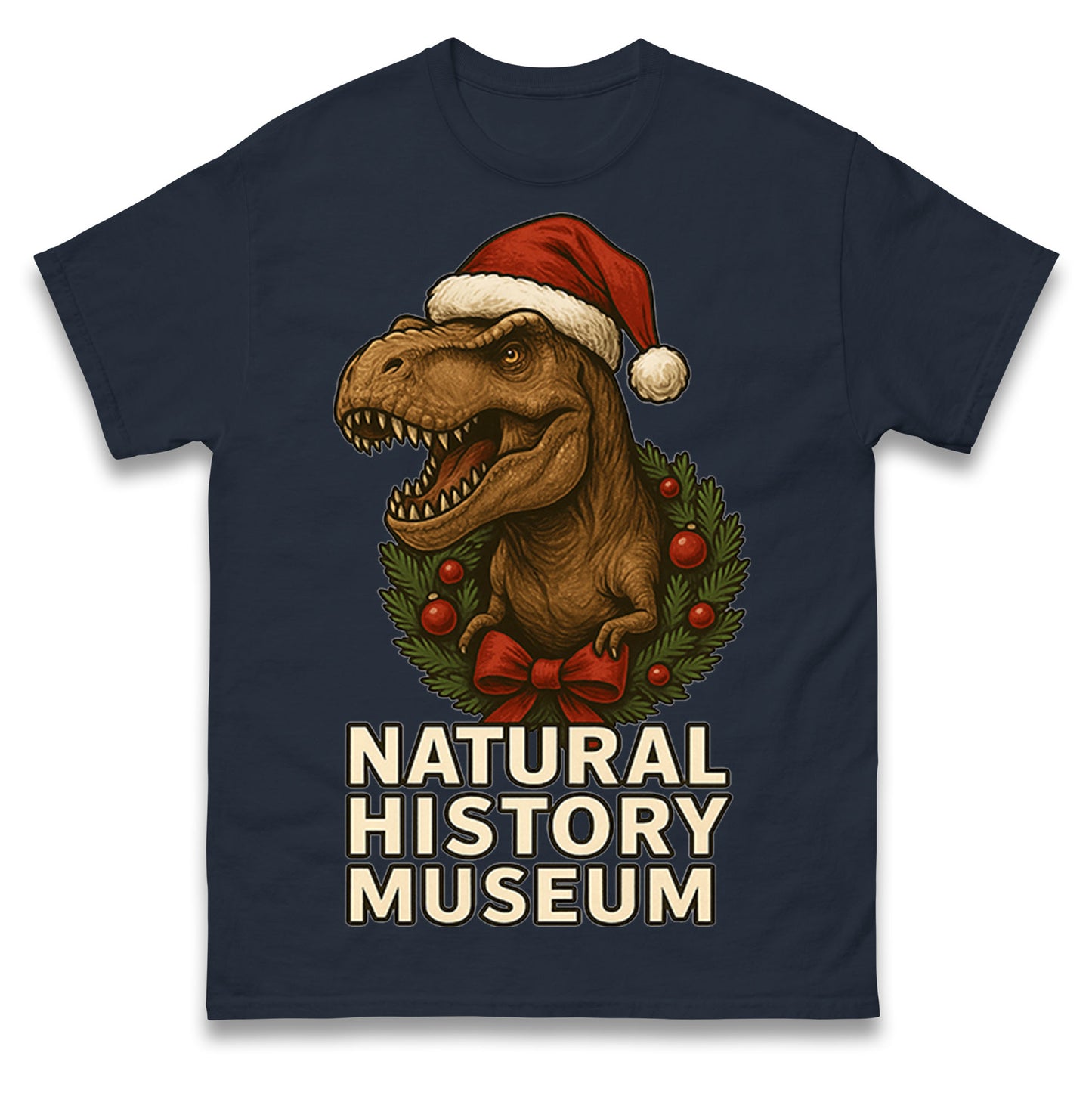 Natural History Museum Christmas T Shirt