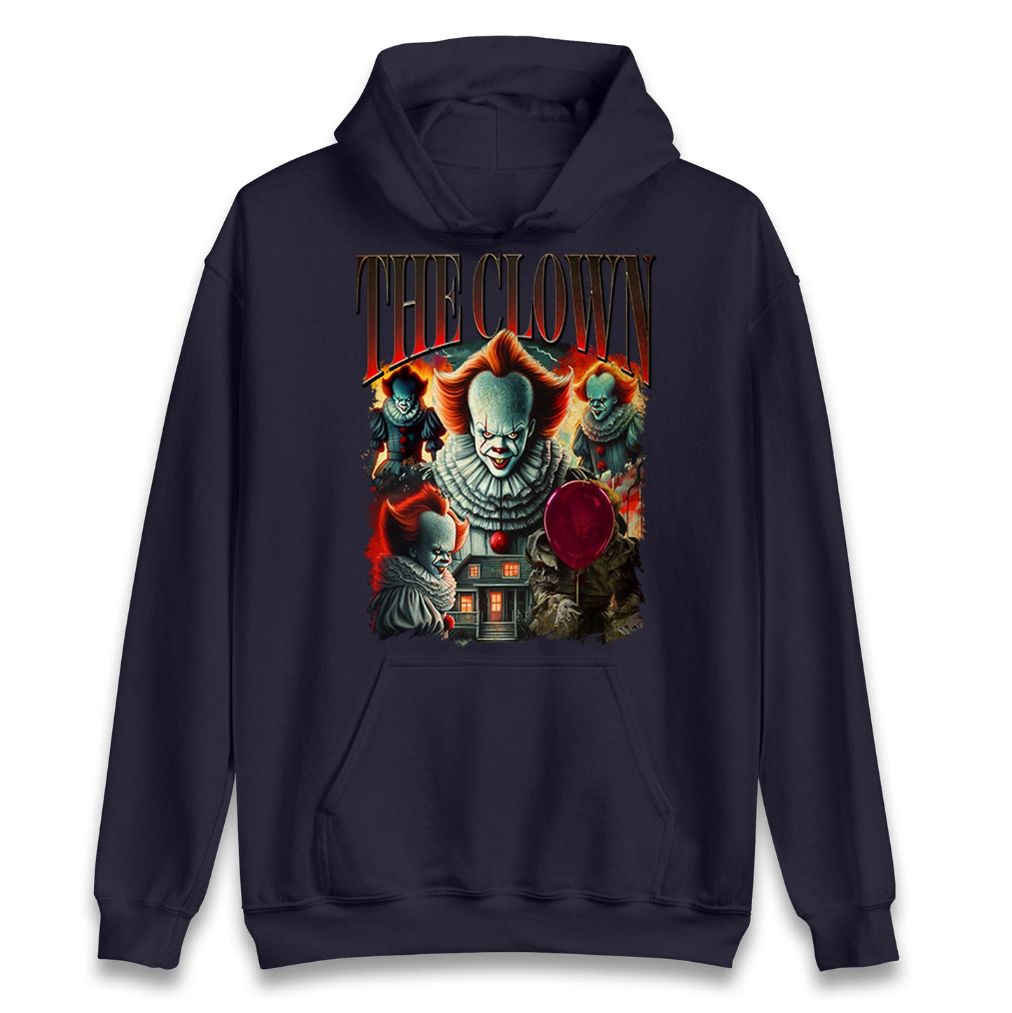 The Clown Halloween Bootleg Unisex Hoodie