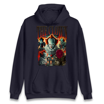 The Clown Halloween Bootleg Unisex Hoodie