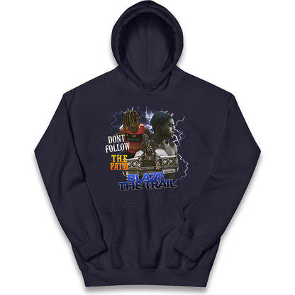 Blaze The Trail Kids Hoodie