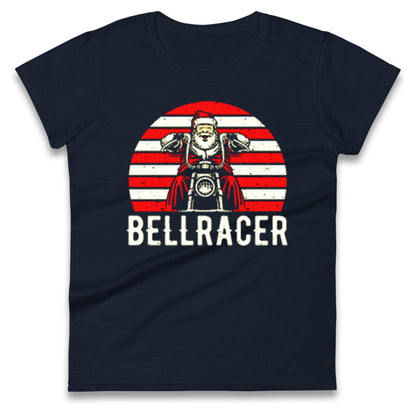 Bell Racer Christmas Womens t shirt