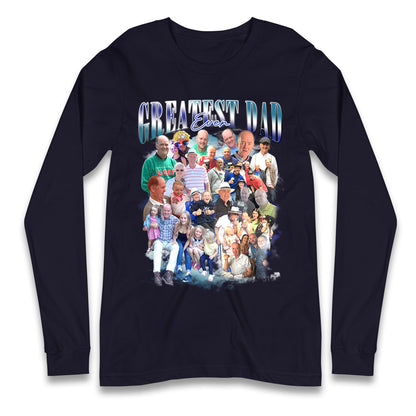 Fathers Day Personalised Longsleeve T Shirt