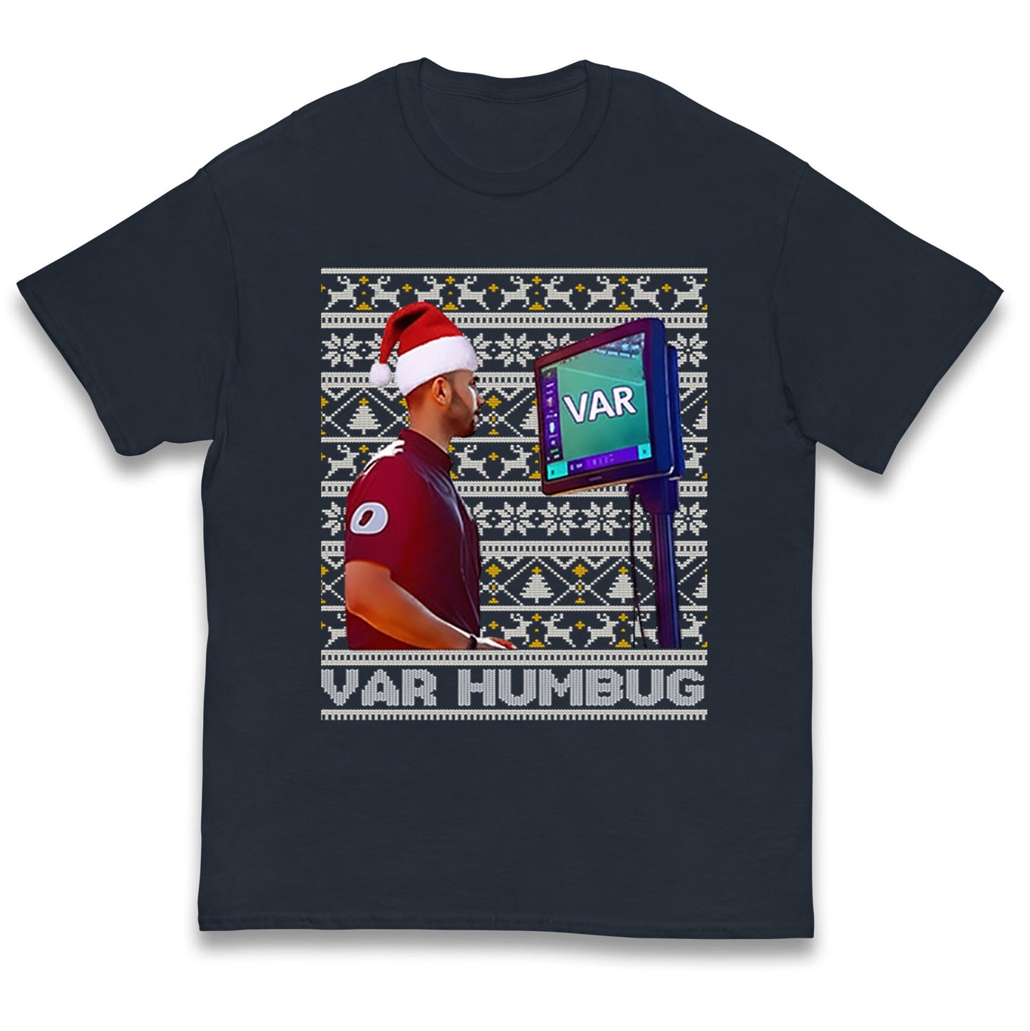 VAR Christmas Kids T Shirt