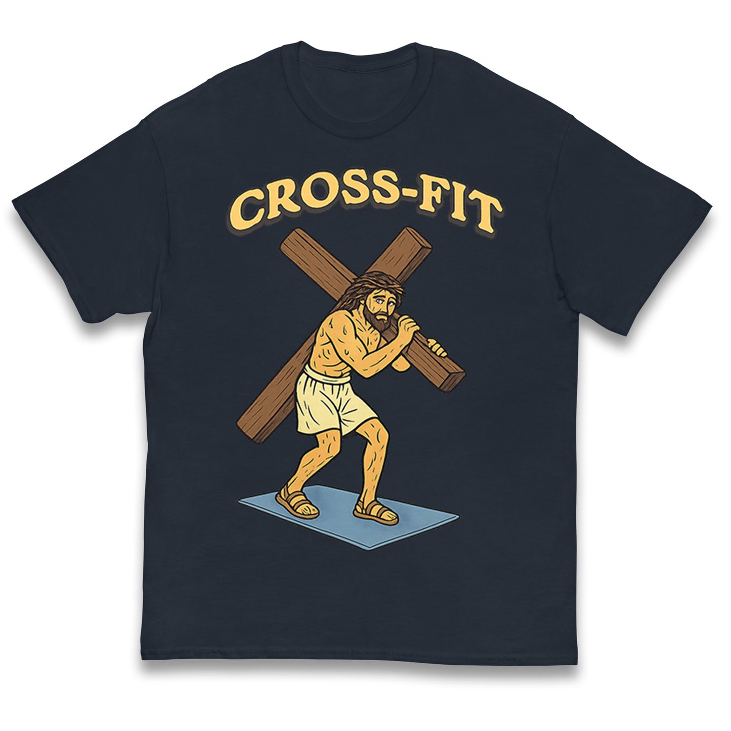 Jesus Cross Fit Kids T Shirt