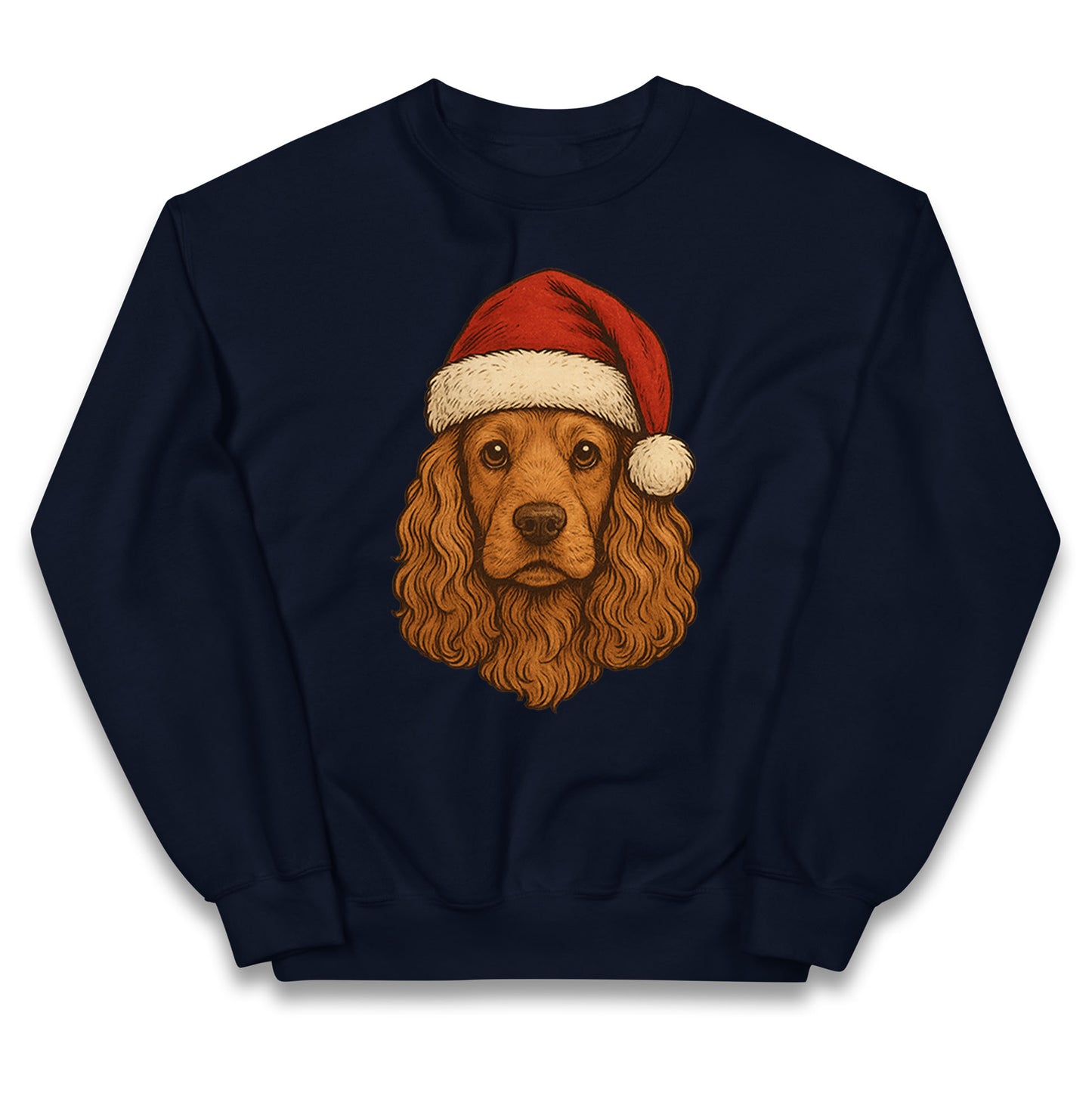 Cocker Spaniel Christmas Kids Jumper