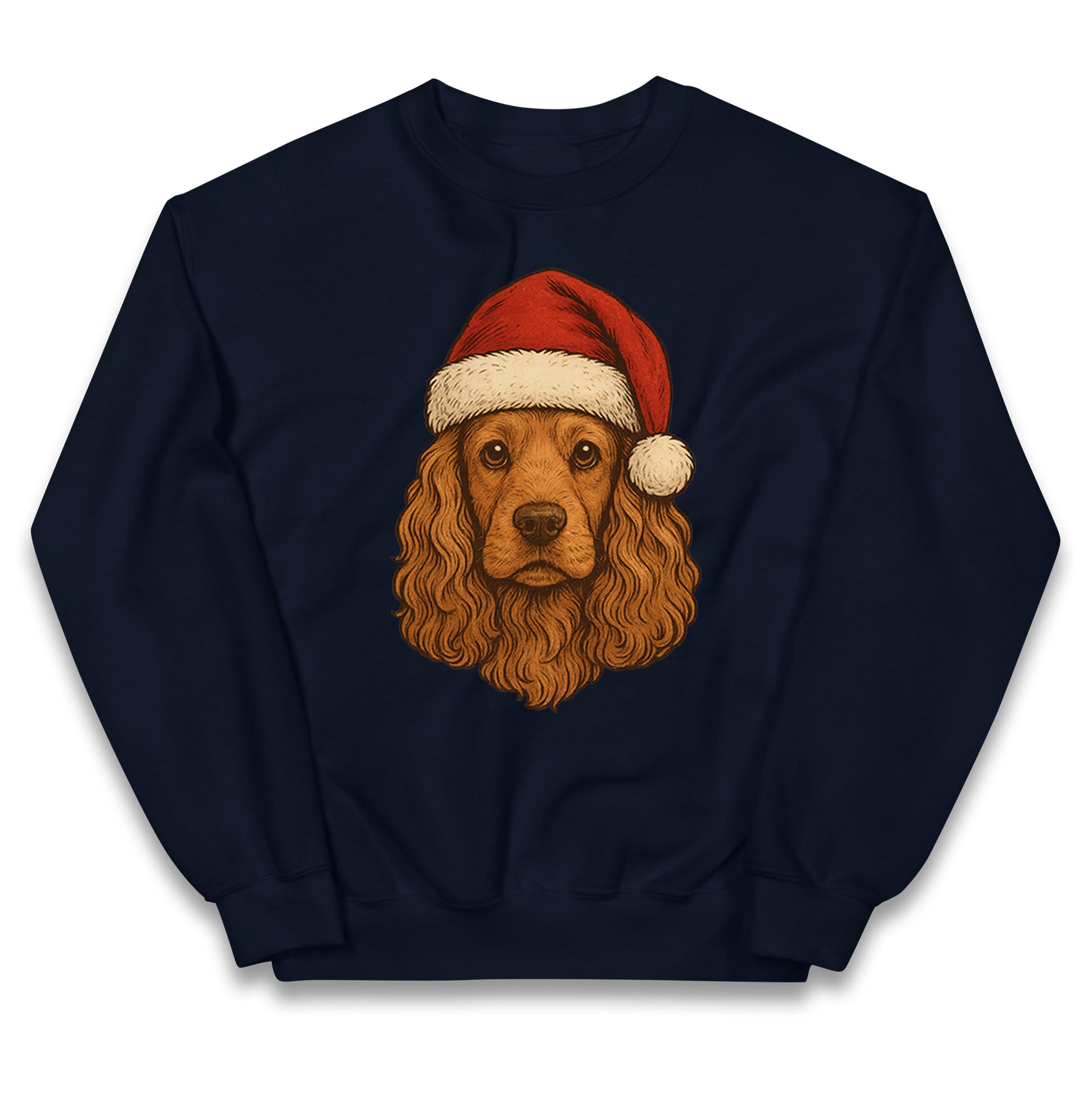 Cocker Spaniel Christmas Kids Jumper