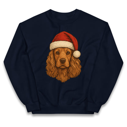 Cocker Spaniel Christmas Kids Jumper