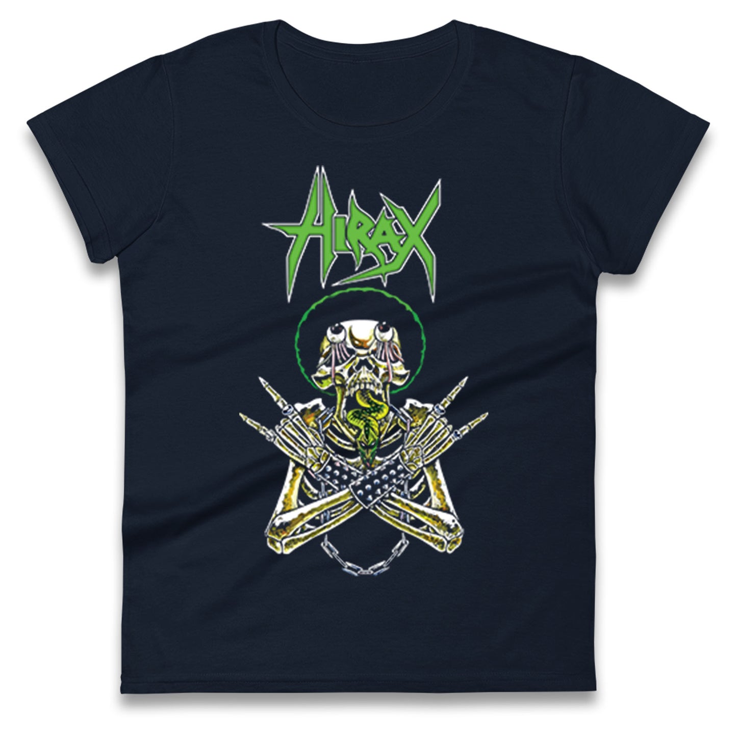 Hirax Rock Band Ladies T Shirt