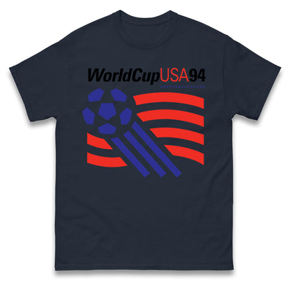 World Cup USA 94 Soccer Ball with Flag Shirt 