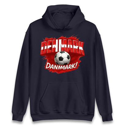 Denmark Retro World Cup Hoodie