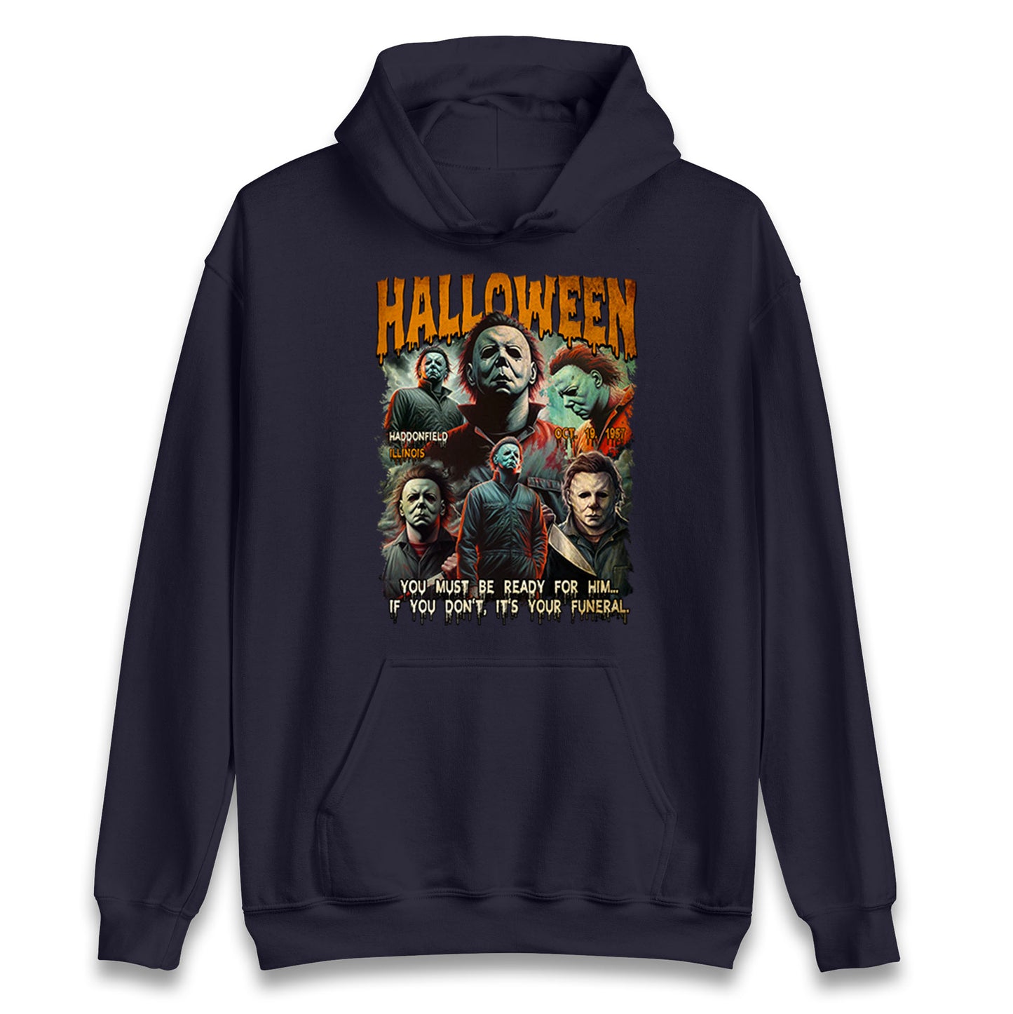 Michael Myers Scary Halloween Bootleg Unisex Hoodie