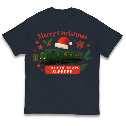 Caladonian Sleeper Christmas Kids T Shirt
