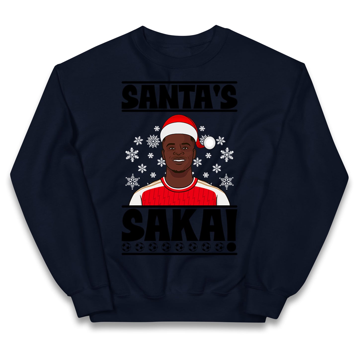 bukayo saka christmas jumper