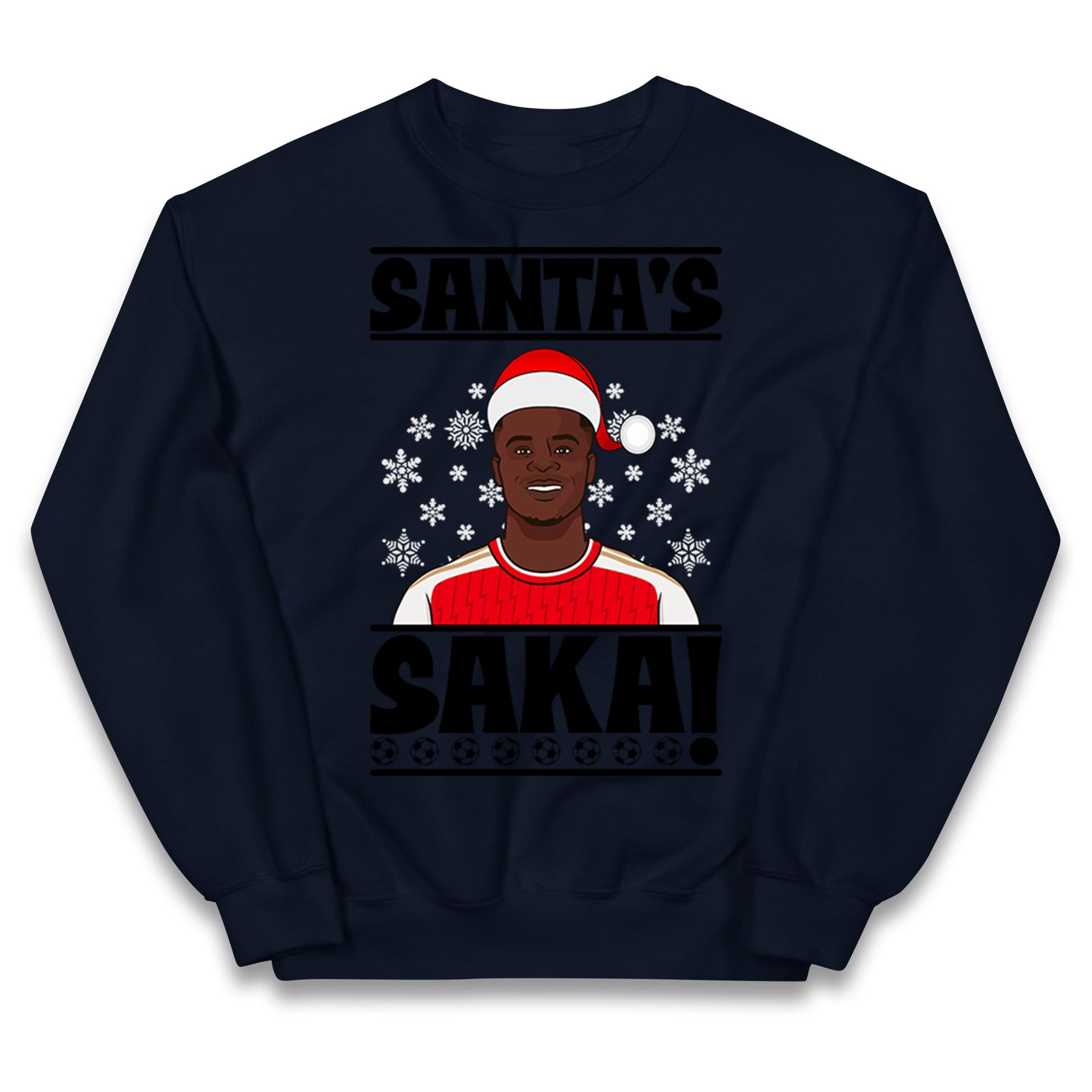 bukayo saka christmas jumper