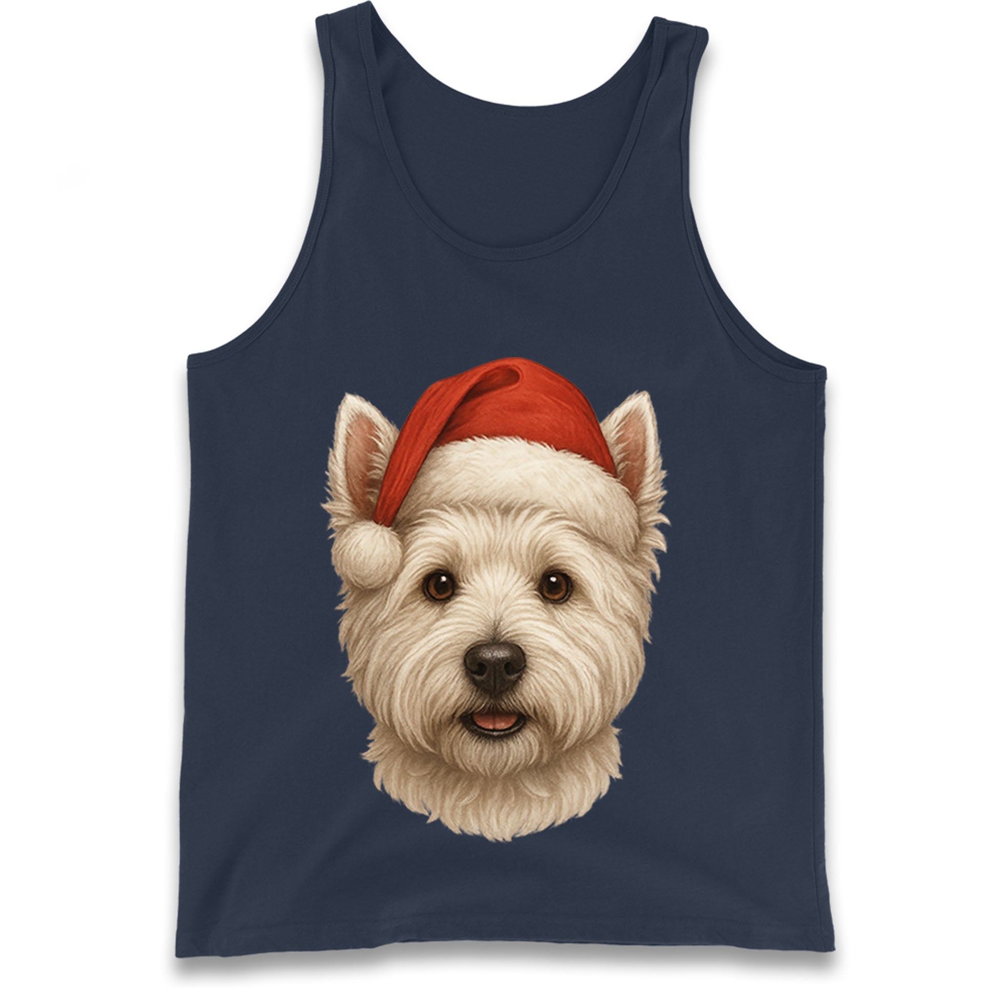 West Highland White Terrier Christmas Tank Top