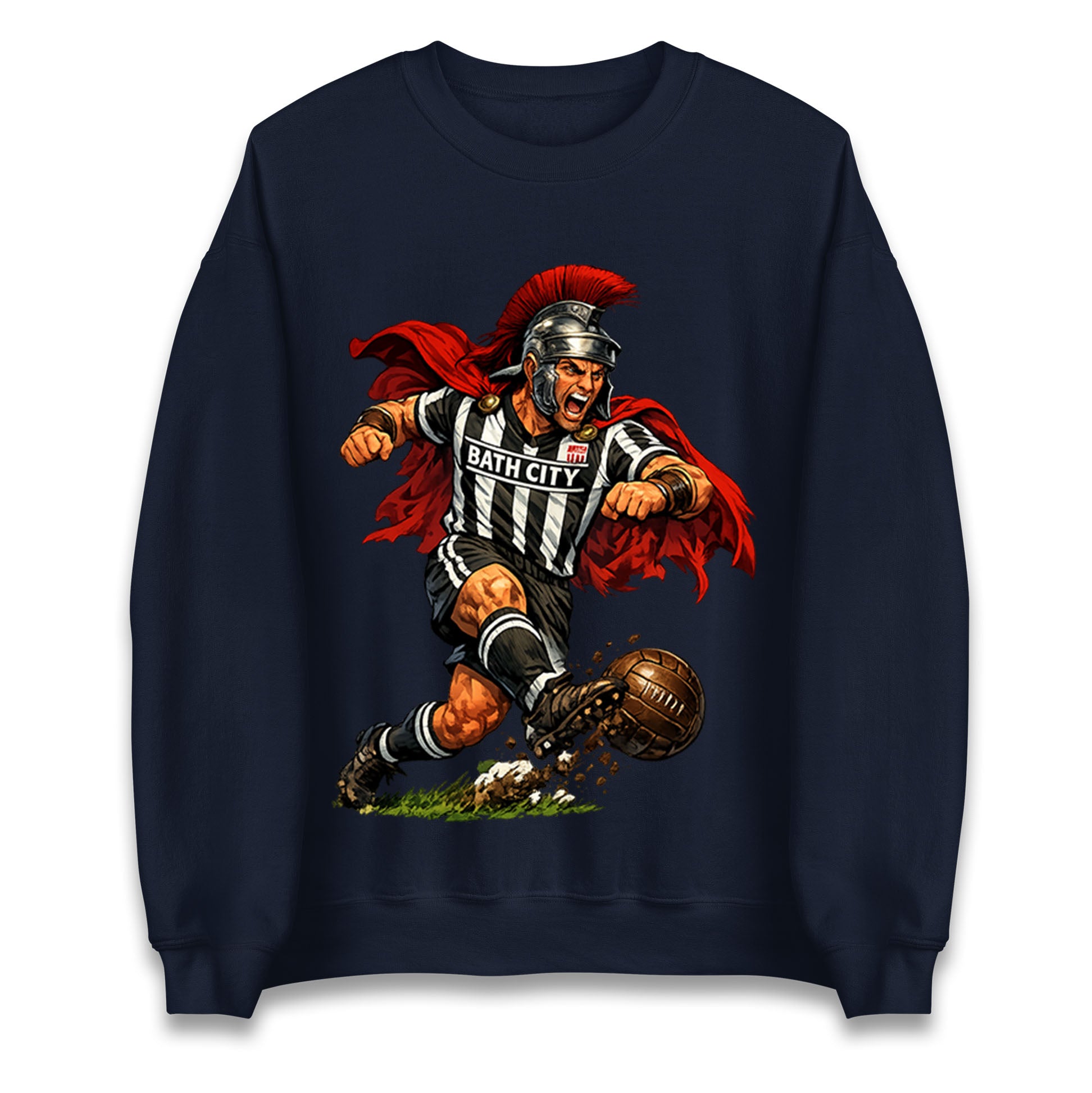 Retro Bath City Football Jumper