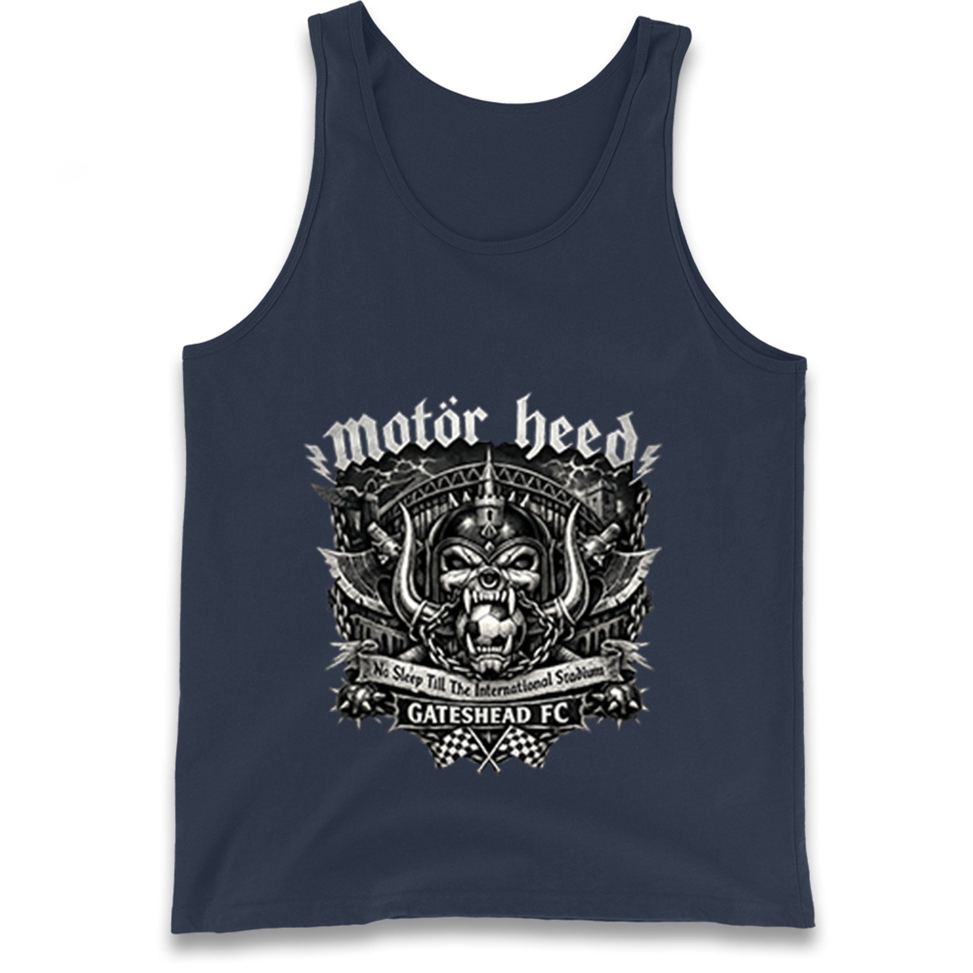Gateshead Motor Heed Football Tank Top