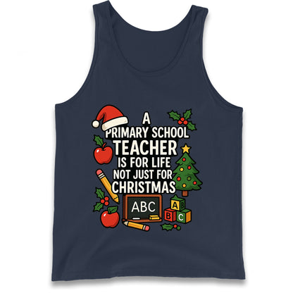 Primary School Teacher Christmas Tank Top