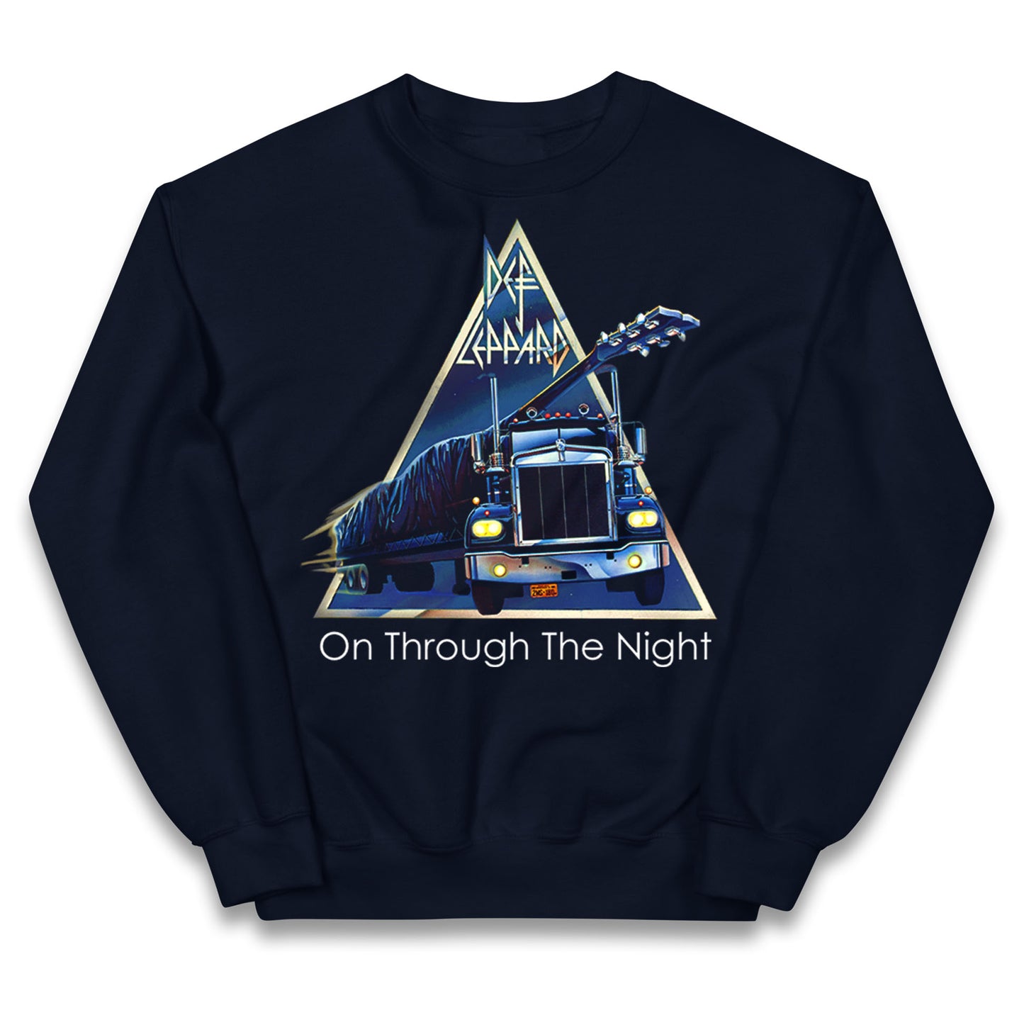 Leppard On Through The Night Kids Jumper