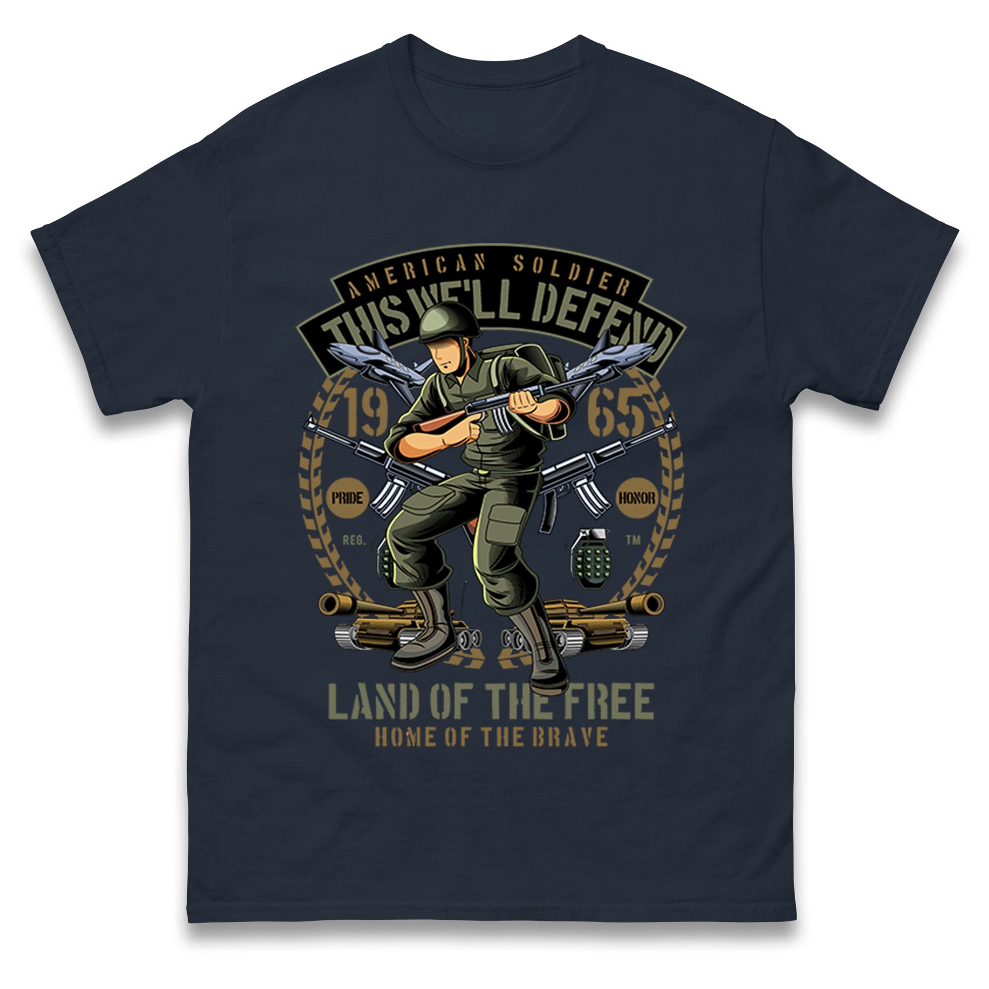 American Soldier T Shirt