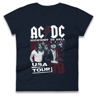 Highway To Hell Tour Ladies T Shirt