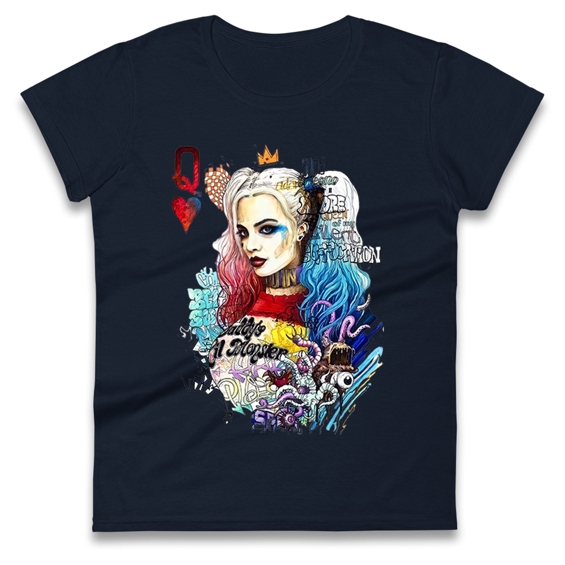 Harley Quinn Ladies T Shirt