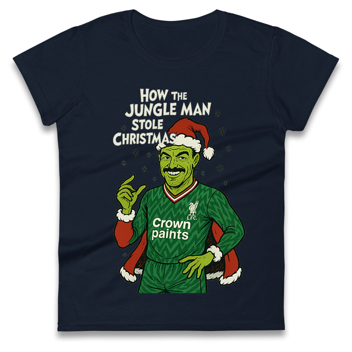 Liverpool Xmas Ladies T Shirt 