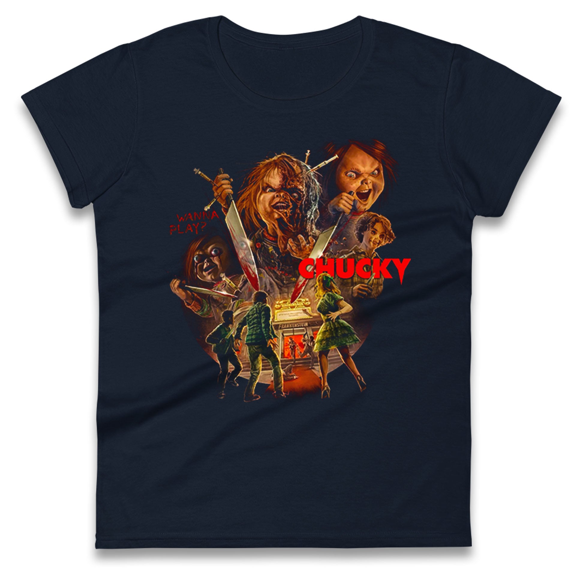 Chucky Ladies T Shirt 