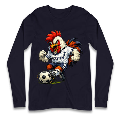 Retro Tottenhm Hotspur Longsleeve T Shirt