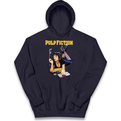 Uma Thurman Pulp Fiction Kids Hoodie