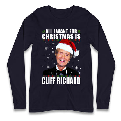 Cliff Richard Longsleeve T Shirt