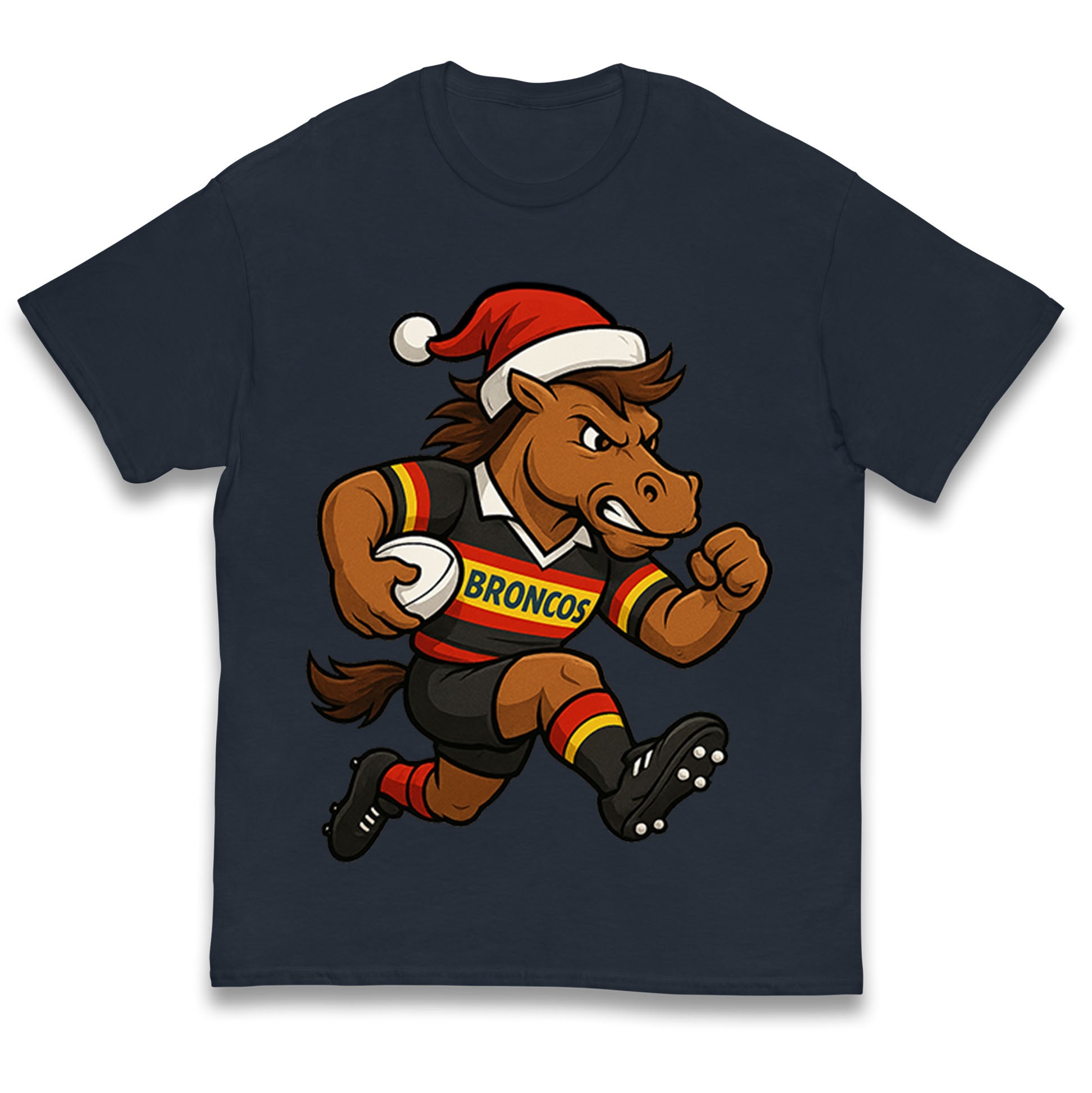 London Broncos Christmas Kids T Shirt