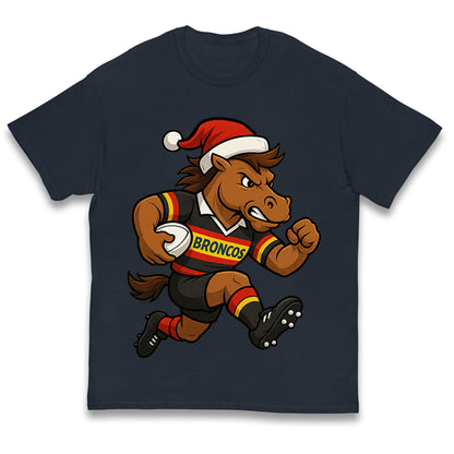 London Broncos Christmas Kids T Shirt