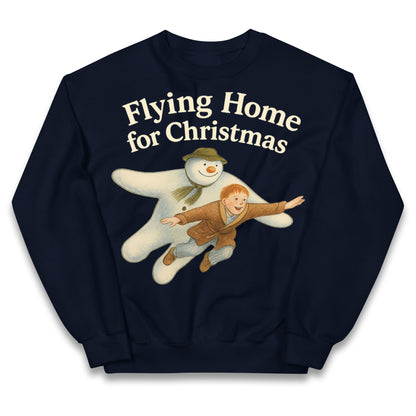 The Snowman Movie Christmas Kids Jumper