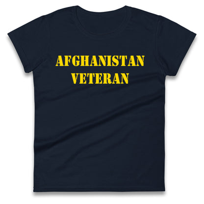 Afghanistan Veteran Ladies Shirt