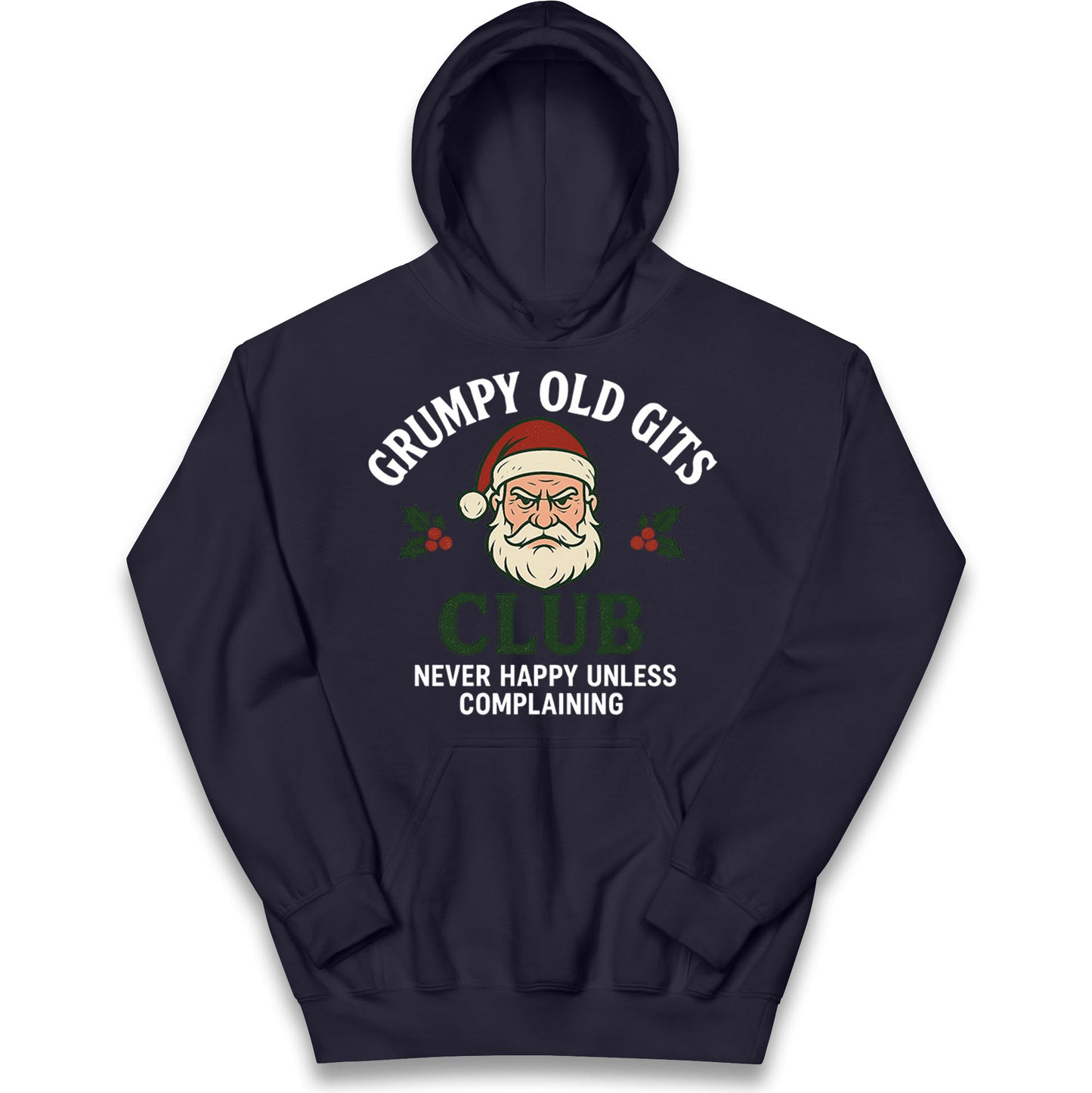 Grumpy Christmas Kids Hoodie