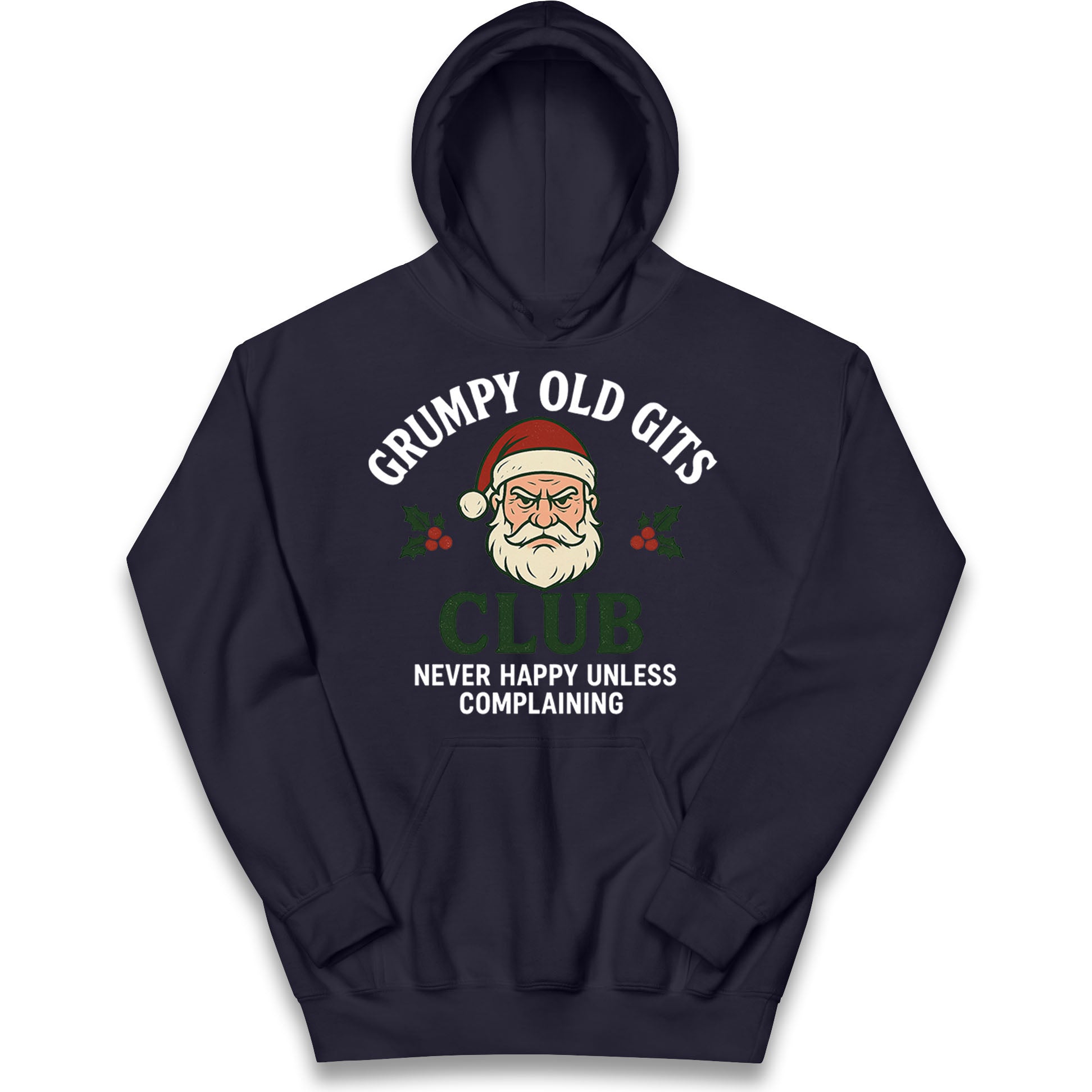 Grumpy Christmas Kids Hoodie