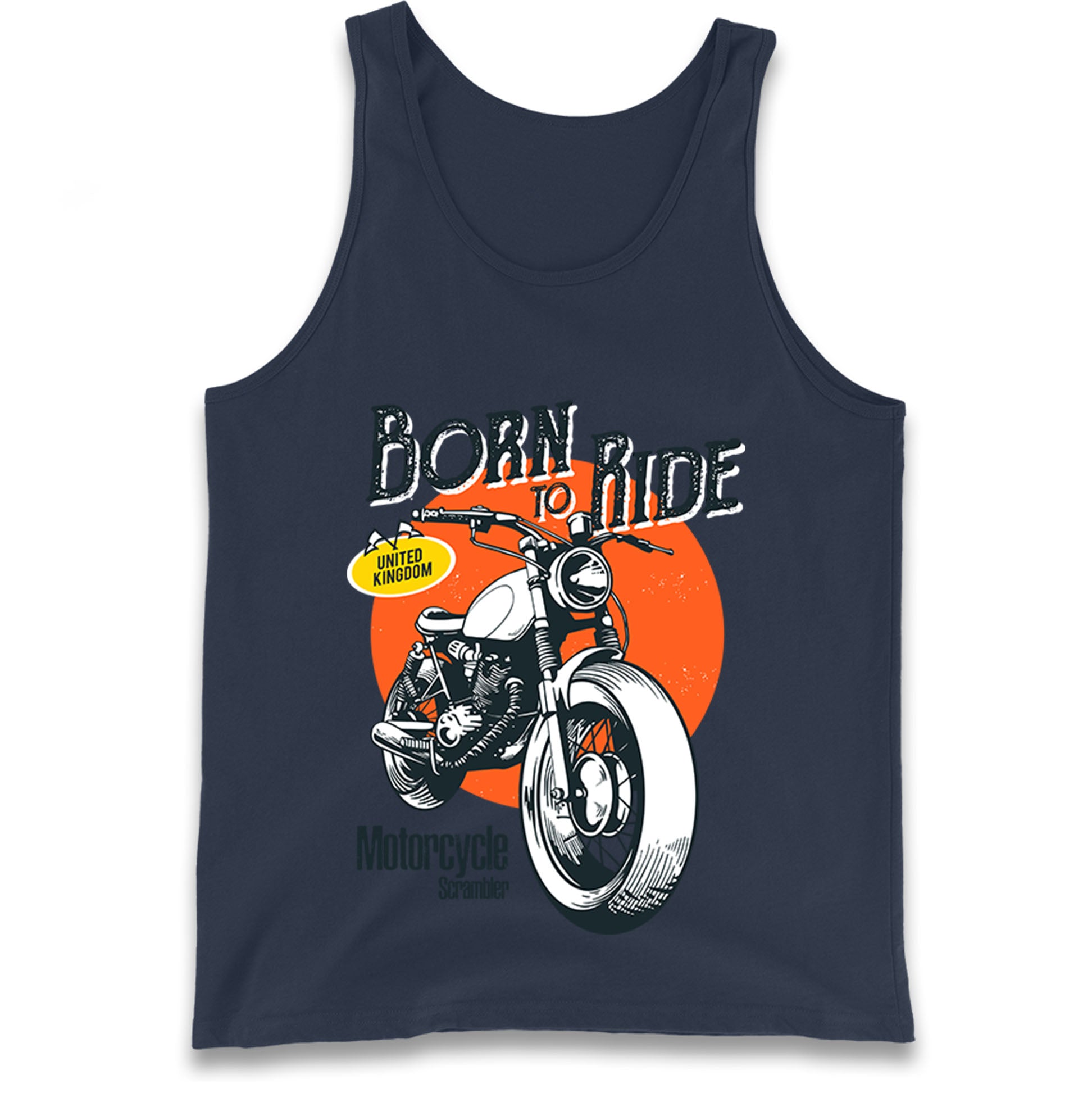 Born To Ride UK Tank Top