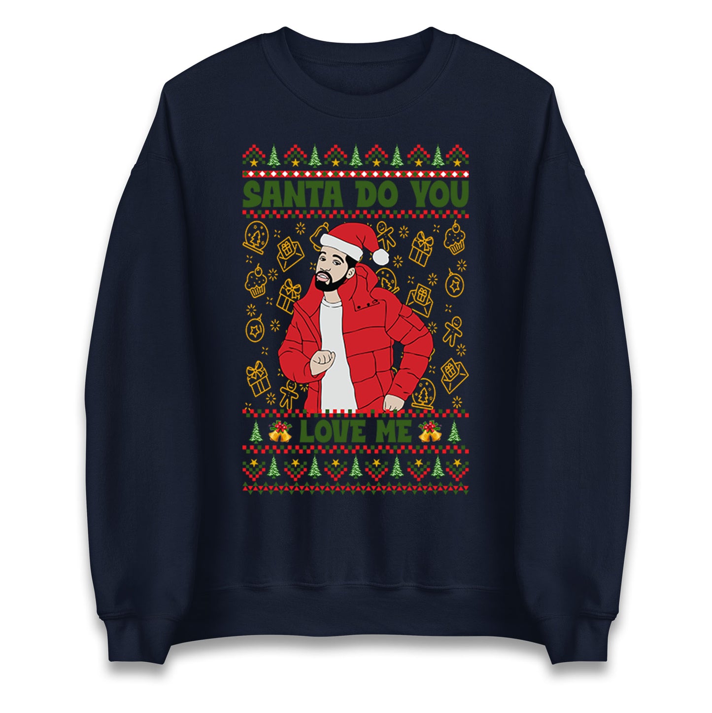 drake christmas sweatshirt