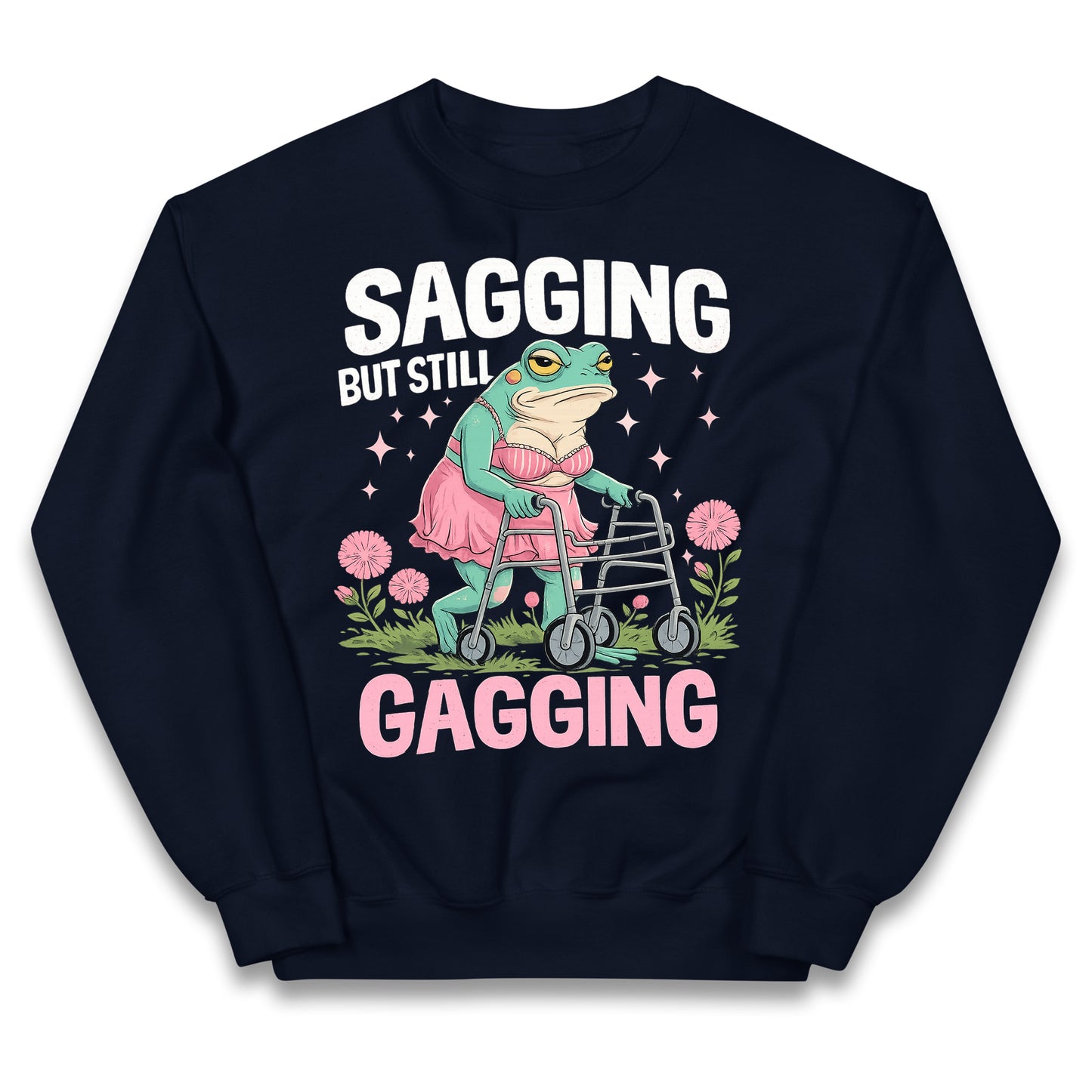 Sagging But Still Gagging Kids Jumper 