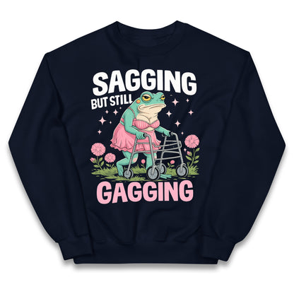 Sagging But Still Gagging Kids Jumper 