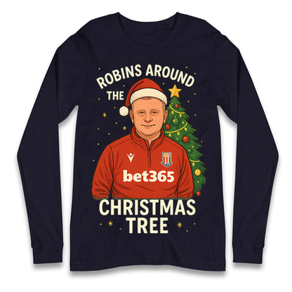 Stoke City Christmas Longsleeve T Shirt 