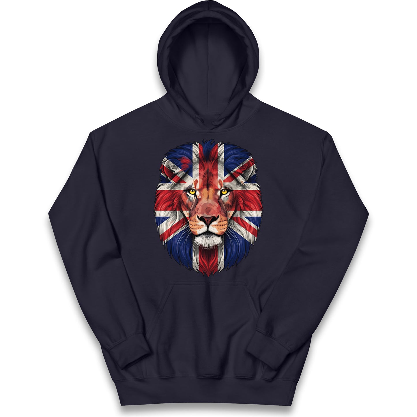 St George Flag Lion Kids Hoodie