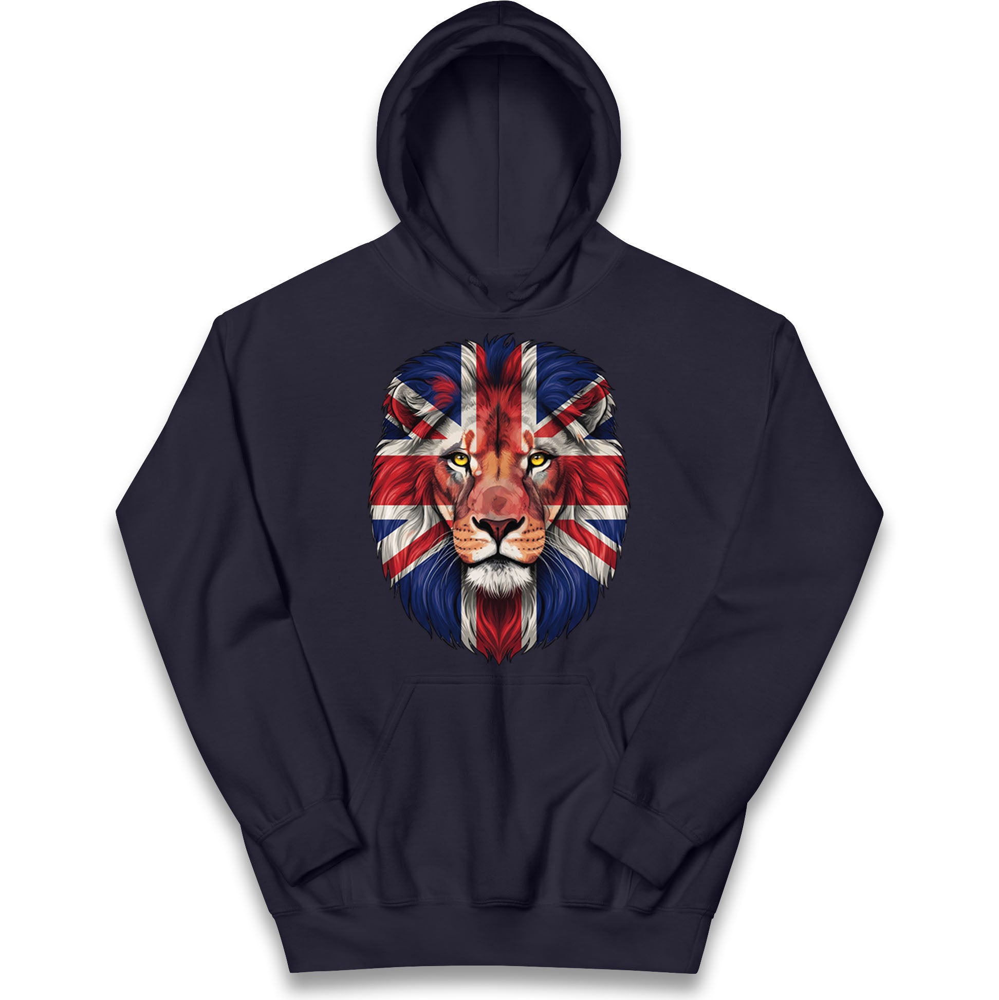 St George Flag Lion Kids Hoodie